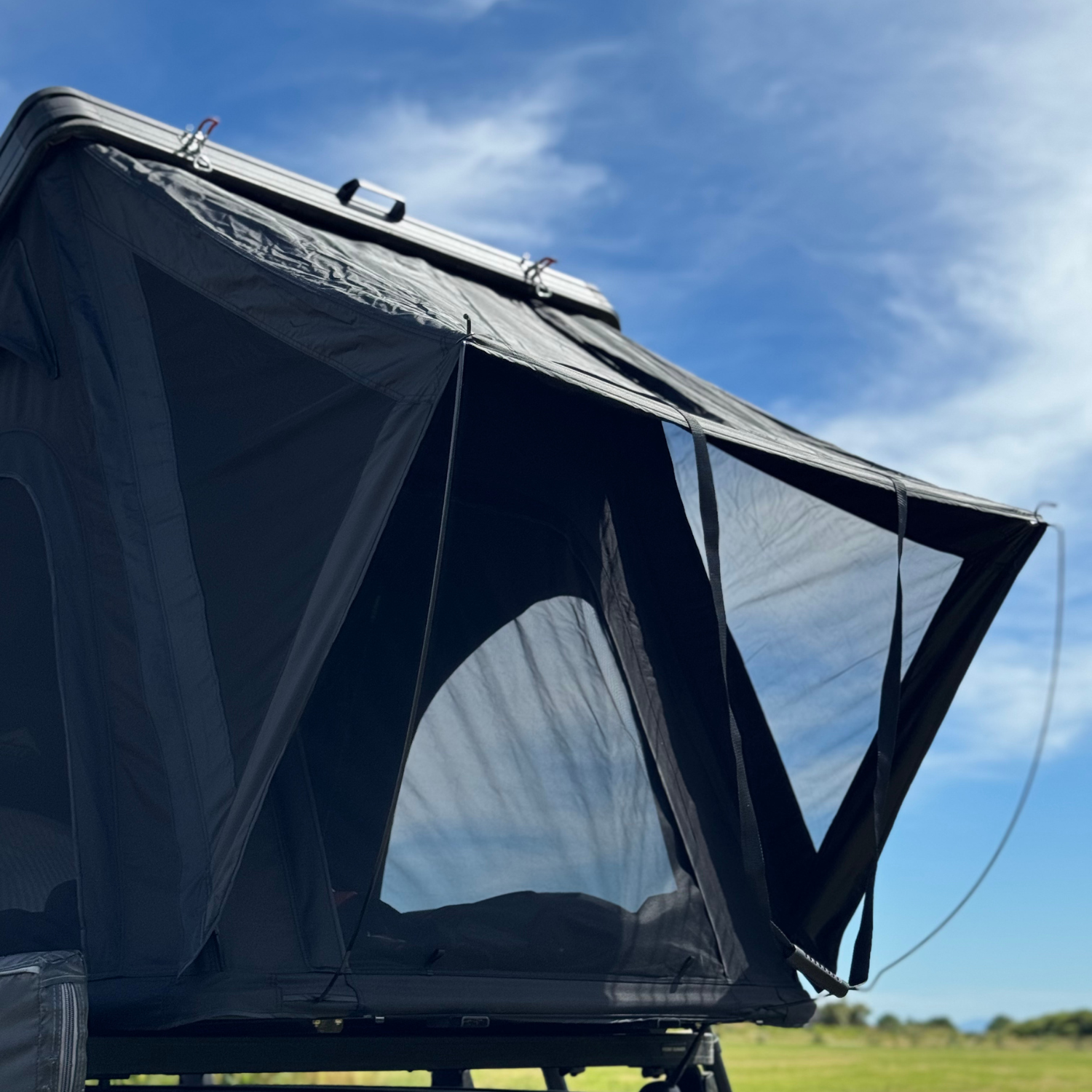 hard shell rooftop tent STEALTH Hardshell Rooftop Tent | NZ's Lightest at 43kg
