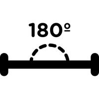 Wide 180° Coverage