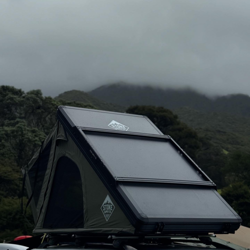 roof top tent 500 STEALTH Hardshell Rooftop Tent | NZ's Lightest at 43kg