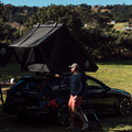 STEALTH rooftop tent — NZ's lightest hard-shell at 43 kg