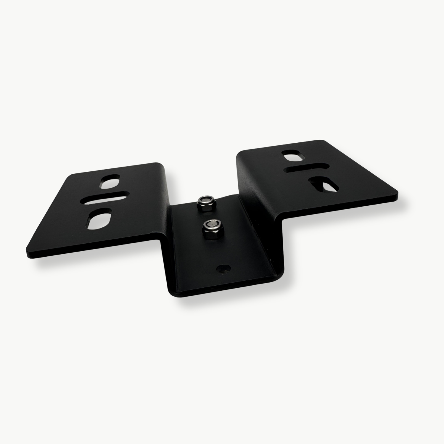 Stoke Quick Release Awning Bracket rack-side base plate with bolt-through mounting holes
